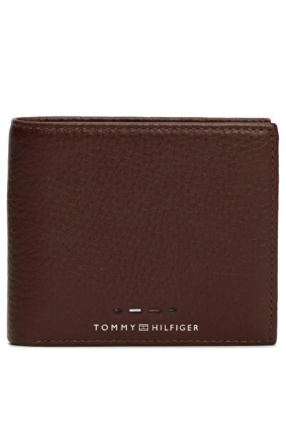 Tommy Hilfiger Th Premium Cc Coin Men's Brown Wallet