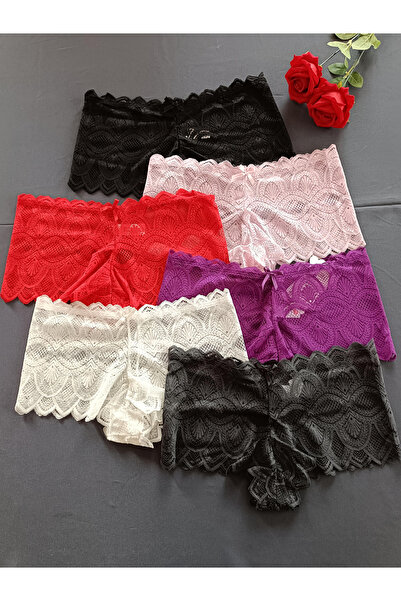 Dominant Miranda Full Dantelli Kadın İç Giyim Boxer Külot