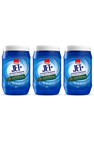 Sano SET 3 PIECES - Universal Gel Cleaner with Pine Oil - 1L