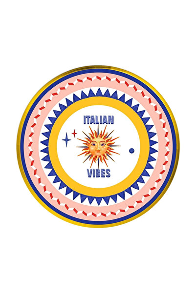 Baci Milano Dolce Vita 6'lı Good Vibes Ekmek Tabağı 16 cm Porselen