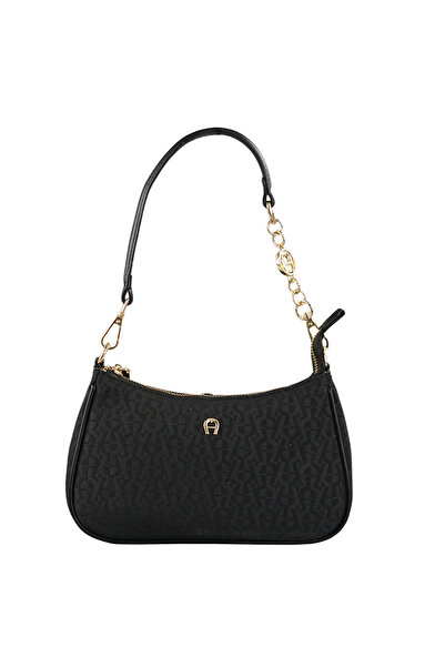 حقيبة يد نسائية فاخرة جديدة وخفيفة الوزن: حقيبة كتف بتصميم نصف قمر عتيق مع سلسلة.