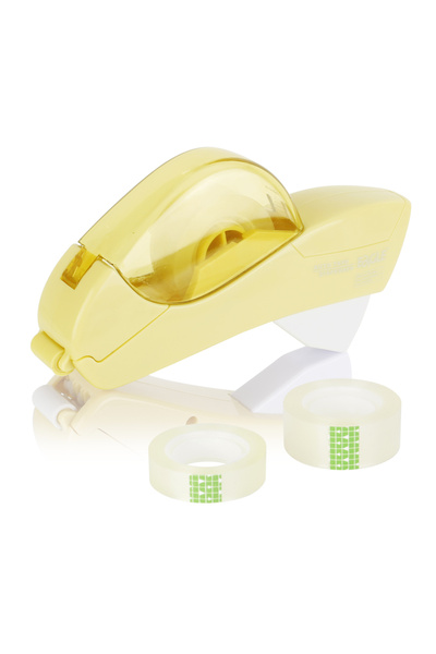 Choice3 Light Yellow Eagle Automatic Tape Dispenser, No Battery Required, Wit...