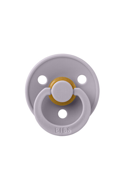 Bibs - Suzetă din latex colorat, mamelon anatomic, 6 luni + - Fossil Grey