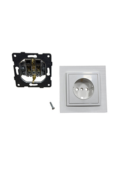 Vision PRIZA CU CP 16A TITAN ALB 12 BUC CUTIE