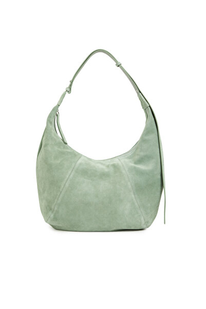 Dıvarese Yeşil Kadın Deri Çanta