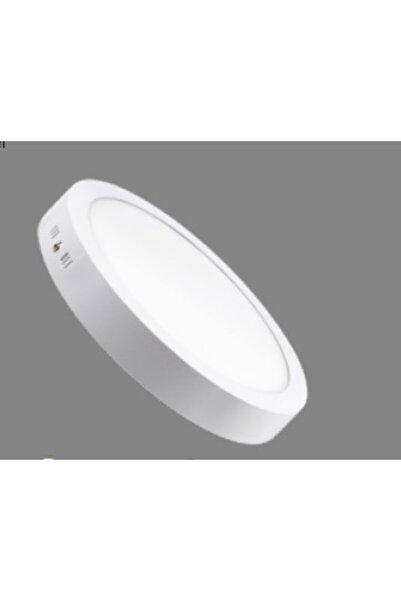 DÜNYA LED 20W SIVA ÜSTÜ YUVARLAK LED PANEL / LED 6500K / BEYAZ KASA /