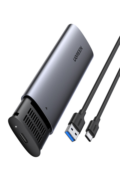 Ugreen CM400 M.2 Sata NGFF SSD UASP Desteği ile 5Gb/s Süper Hız USB 3.1 5Gbps...