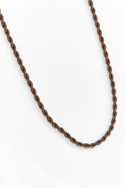 Alex and Ani Women Rope Chain Necklace, Brown