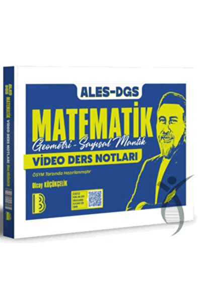 Benim Hocam Yayınları 2026 ALES DGS Matematik Video Ders Notları