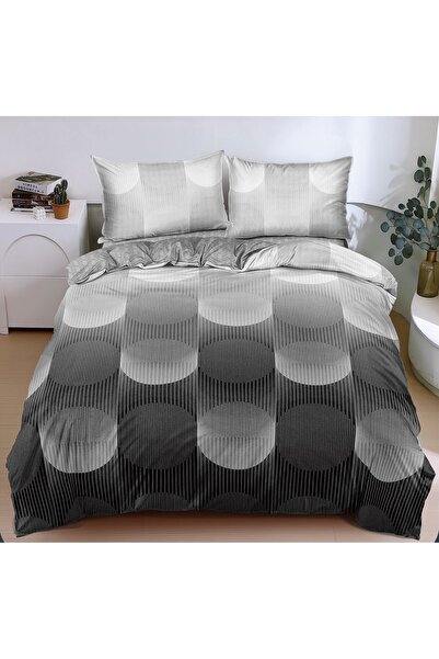 CHIRASO CHIRASO Bedding Set, 4 Pieces, Satin Cotton, ELASTIC Sheet 180X200cm,...