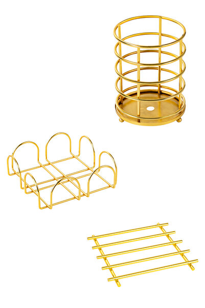 Benante Zlatni kuhinjski pribor