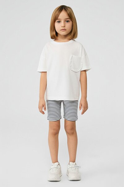 TYESS BSC Λευκό μπλουζάκι για κορίτσια BG Store