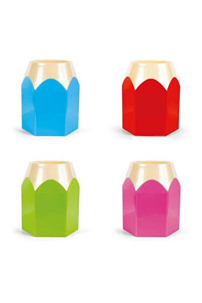 Lebez Suport creioane si pixuri, sub forma de creion, 4 culori disponibile (b...