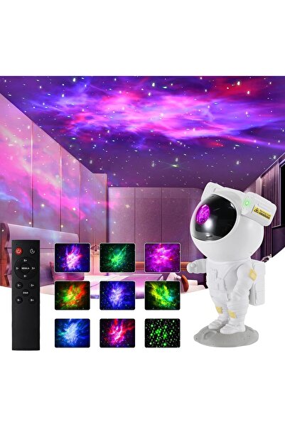 FBSPORT Astronaut Light Projector Kids Star Galaxy Night Light