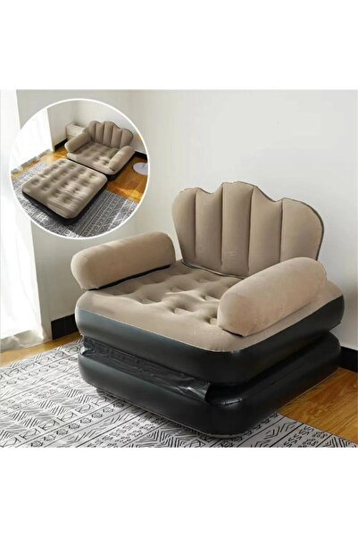 OEM WALALLA 2-in-1 Inflatable Armchair – Extendable, Portable and Foldable Sofa