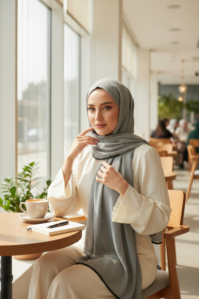 Onur شال - شال من قماش الموسلين المستورد الأصلي الجديد، منتج عضوي، منتج جذاب ...