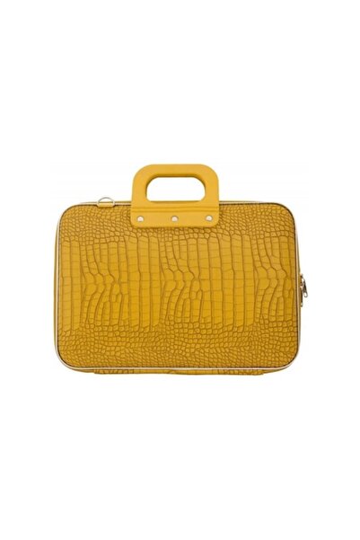 Bombata Luxury Business Laptop Bag 17" Maxi Cocco-Yellow