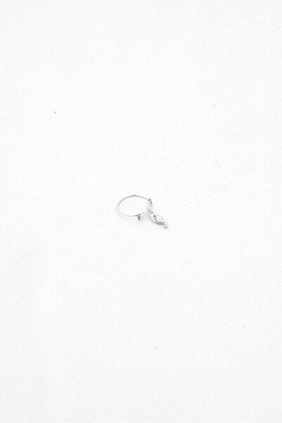 Alex and Ani خاتم سلكي قابل للتمدد على شكل حصان البحر للنساء، فضي