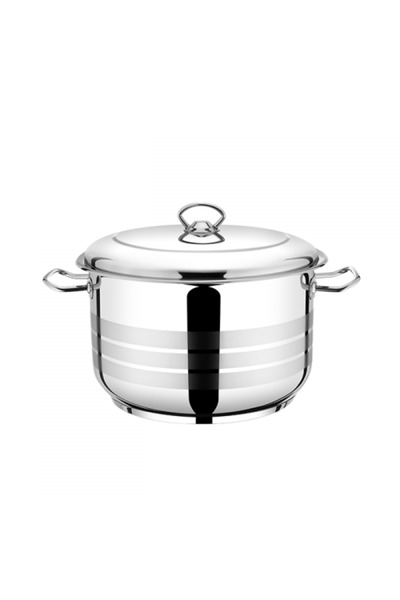 MISTERCOOK Mister Cook Classic Steel Pot - 18 cm - 2.4 Liters - Steel 304