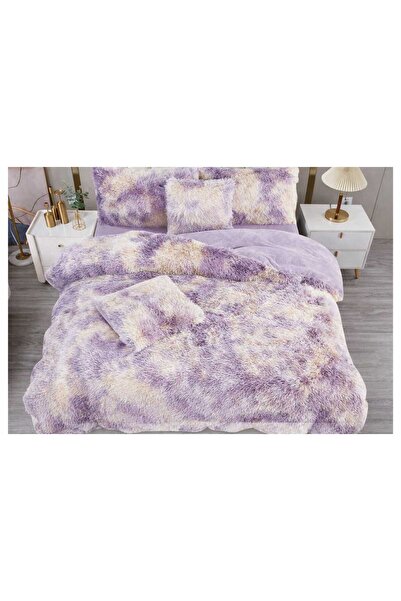 ANATOLIATEKSTILE Set Lenjerie de Pat Cocolino Deluxe, 6 Piese, Blăniță Pufoas...