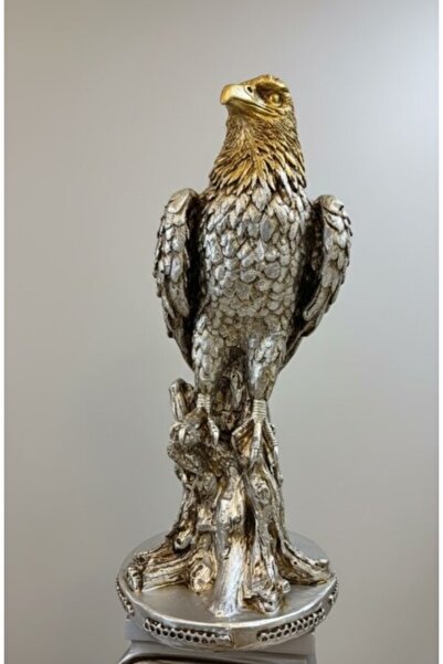 AKUA TAHTA Görkemli Kartal Heykeli - Dekoratif Büyük Boy Biblo