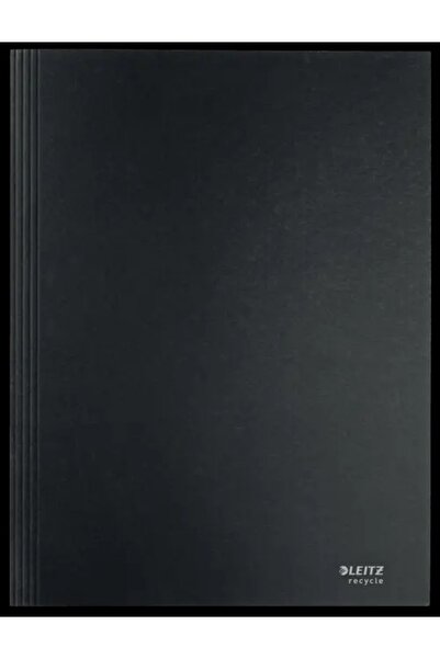 Leitz Recycle A4 Karton İnce Dosya Siyah 3906-95