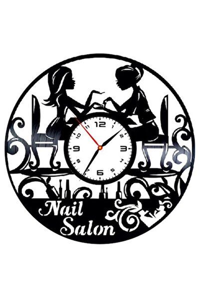 OEM Customizable Wall Clock for Nail Salon - Ideal Gift for Nail Artist, Beau...