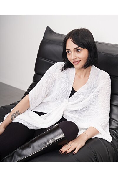 sumoda Women's Knitwear Fabric Poncho