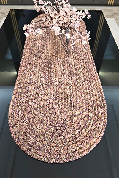 KAAN HOME Tres Accesoriu decorativ pentru masă, cu șnur, structură groasă, 35...