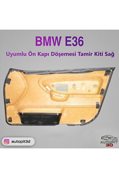 AutoPit 3D BMW E36 Uyumlu Ön Kapı Döşemesi Tamir Kiti – SAĞ Taraf
