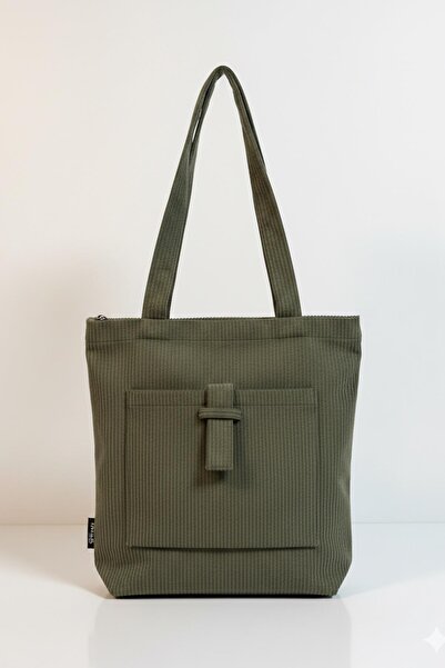 Bagg Luna Model Green Velvet Bag