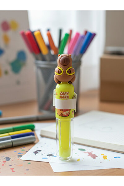 Bam Capybara Design Colorful Felt-Tip Pen