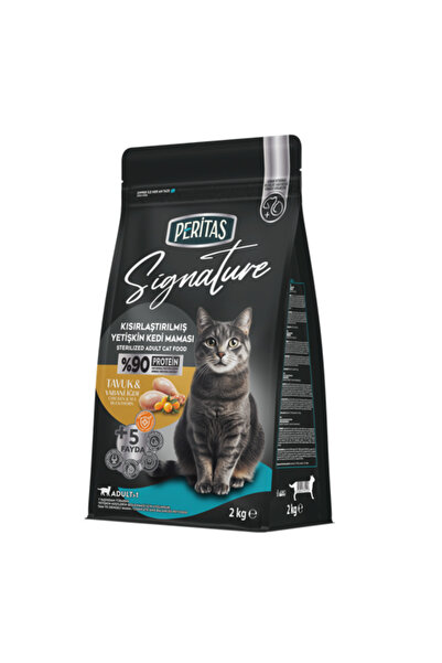 Sİgnature Hrană uscată pisici sterilizate cu pui 2 kg, super premium, control...