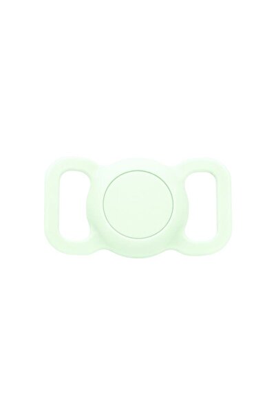 Mobile Origin AirTag Protective Pet Collar Holder, Luminous Green by