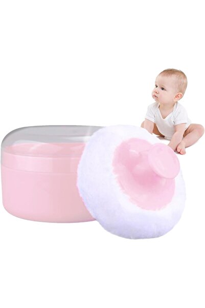 MAYCARE مجموعة إسفنجات بودرة للأطفال - علبة بودرة سائبة للغبار - حقيبة تخزين ...