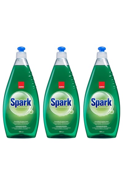 Sano SET 3 PIECES - Spark Cucumber Cleaner 500ml