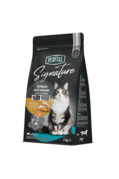 Sİgnature Hrană uscată pisici adulte cu pui 2 kg, super premium, digestie ech...