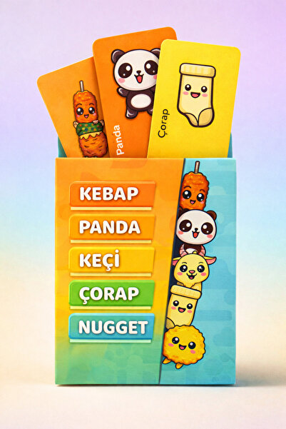 EFBUTİK Kebap Panda Card Game