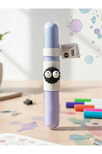 Bam 2-Sided Colored Felt-Tip Pen with Cute Cookie Figures