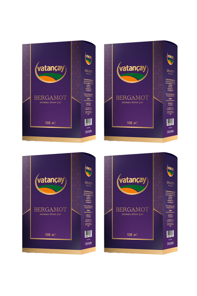 Vatan çay Avantajlı çay paketi 4x500gr bergamot aromalı