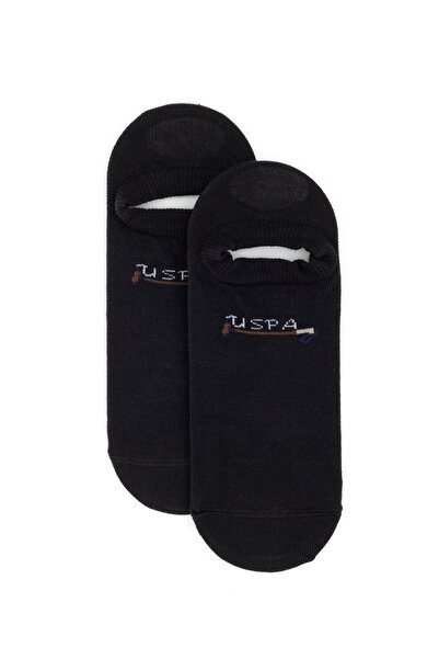 U.S. Polo Assn. Men's Black Booties Socks 50317938-Vr046