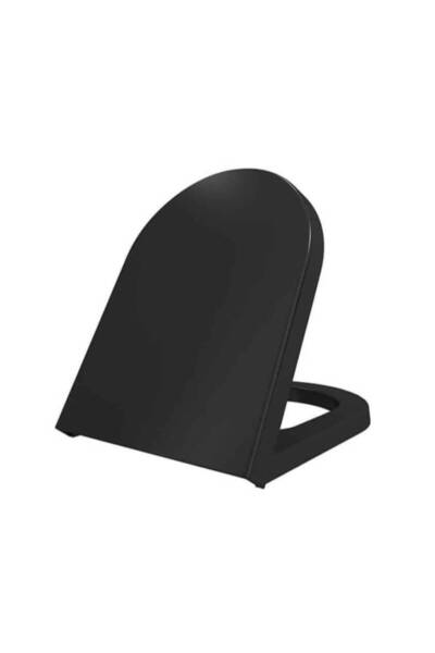 Bocchi - Pure S Klozet Kapağı Mat Siyah - A0301-004-