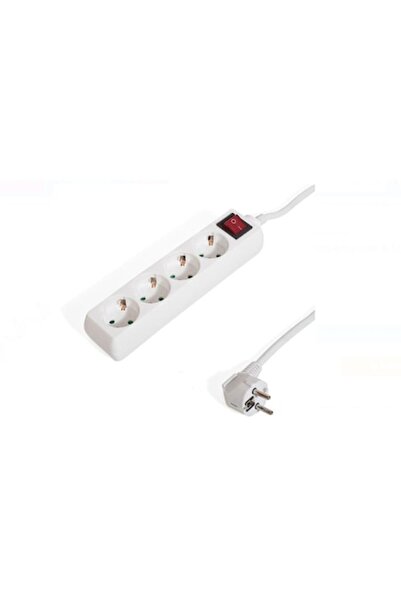 OEM Electric Extension Cord 4 Sockets with Switch, Child Protection, 1.5m Cab...