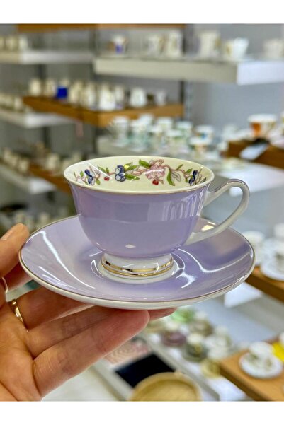 ROY KING LİLA TEK KİŞİLİK TÜRK KAHVESİ FİNCANI