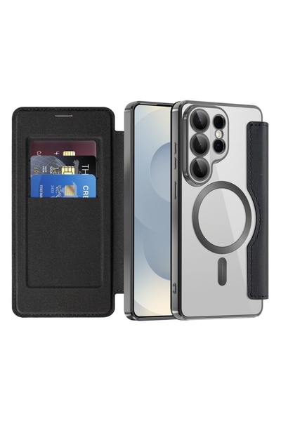 SKYDDAR INNOVATION Husă pentru Samsung Galaxy S26 Ultra, SmartMag Book, Magsa...