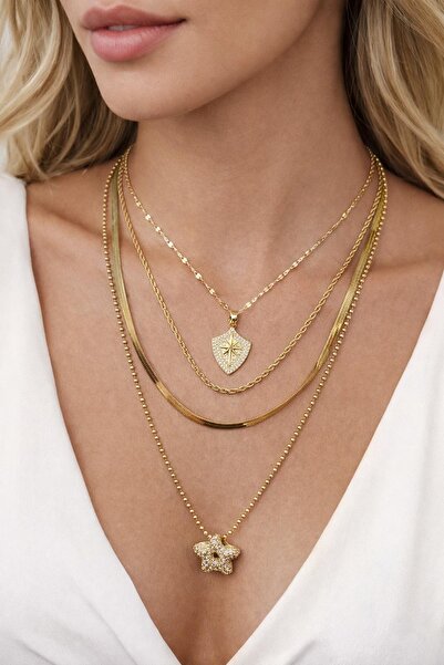 BK Özel seri minimal kombinli kolye