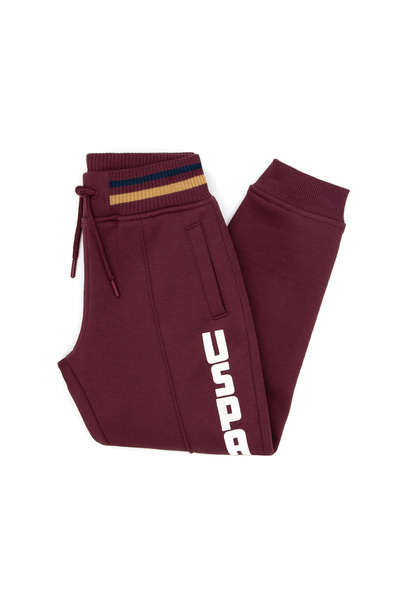 U.S. Polo Assn. Boy's Burgundy Sweatpants 50308588-Vr177
