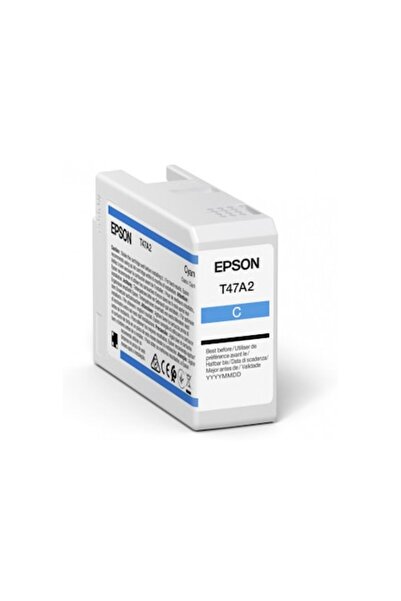 EPSON Μελάνι T47A2, κυανό μπλε, 50 ml