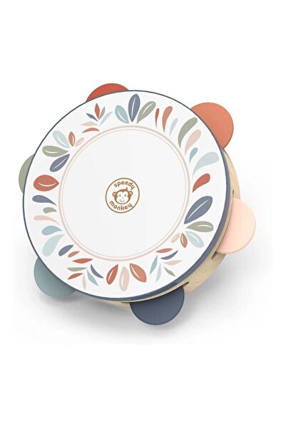Speedy Monkey Tambourine - Wooden