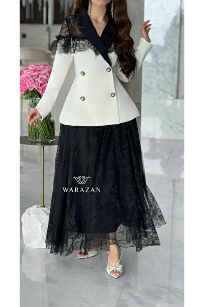 Warazan طقم انيق بتخيلة تل